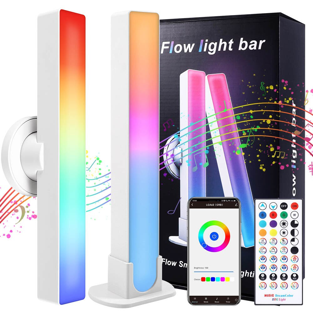 "Ultimate Smart RGB Light Bars: Transform Your Space with WIFI Control, Ambient Lighting, and Party Mode!"