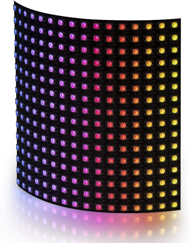 "16x16 RGB LED Matrix Display - Full Color, Flexible, Addressable"